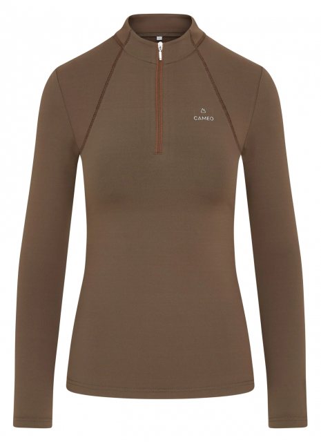 Cameo Equine Cameo Equine Core Collection Base Layer - Mocha