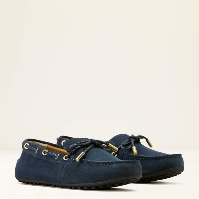 Ariat Ariat Margot Driving Moc - Navy Suede