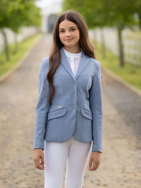 LeMieux Young Rider Kennedy Show Jacket - Powder Blue