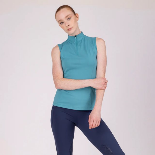 Shires Aubrion React Sleeveless Base Layer - Haze