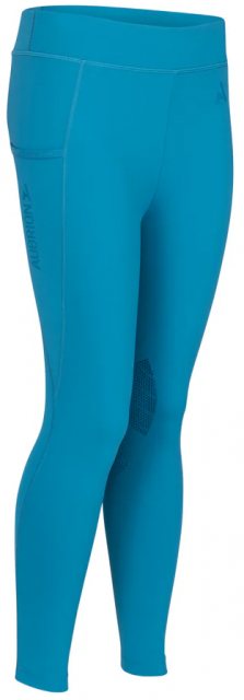 Shires Aubrion YR React Rhythm Tights - Kingfisher
