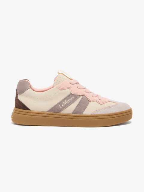 LeMieux LeMieux Stockbridge Suede Lifestyle Trainers - Stone