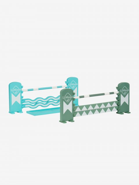 LeMieux LeMieux Toy Pony Jump Set - Azure/Sage/White