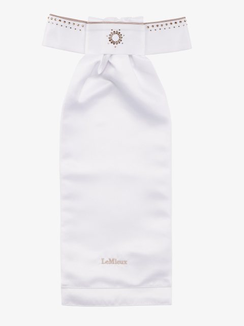 LeMieux LeMieux Brilliance Stock - White/Espresso