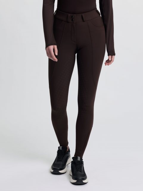 LeMieux LeMieux Brilliance Full Seat Breeches - Espresso