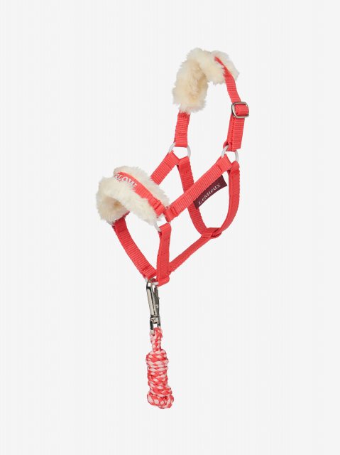 LeMieux LeMieux Harlow Hobby Horse Headcollar - Coral Crush