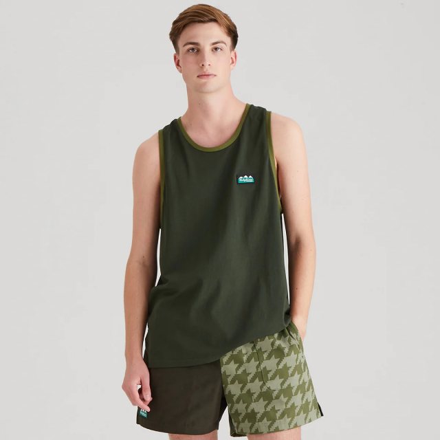 Ridgeline Ridgeline Mens Signature Singlet - Deep Forest