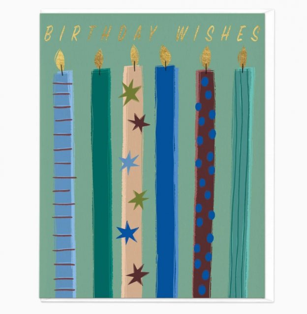 Whistlefish  Whistlefish Charming Candles Birthday Card