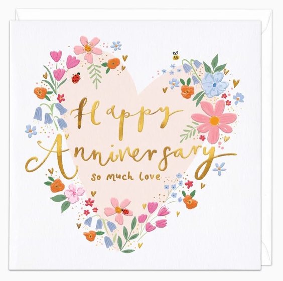 Whistlefish Whistlefish So Much Love Anniversary Card