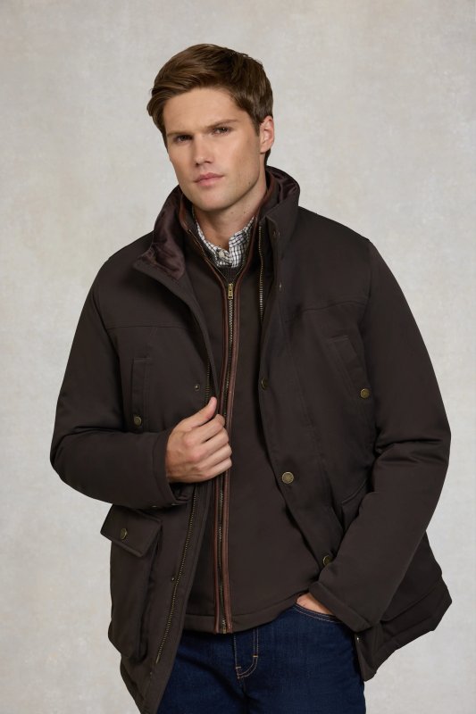 250729 ECOM AW25 34StamfordFieldCoat Chocolate 225MOUT133679 3627 1