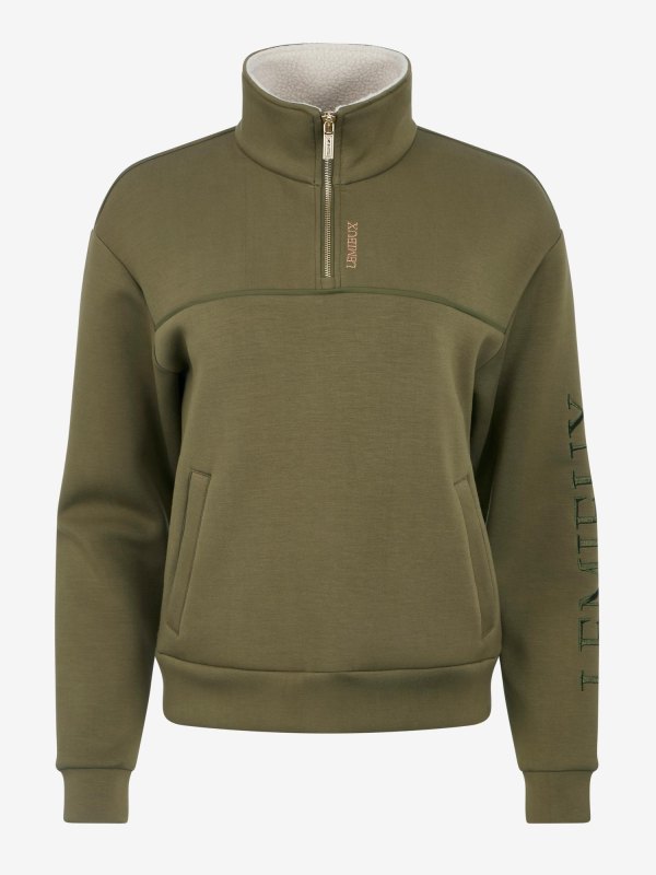 IT09271 product scarlet quarter zip sweat willow 01