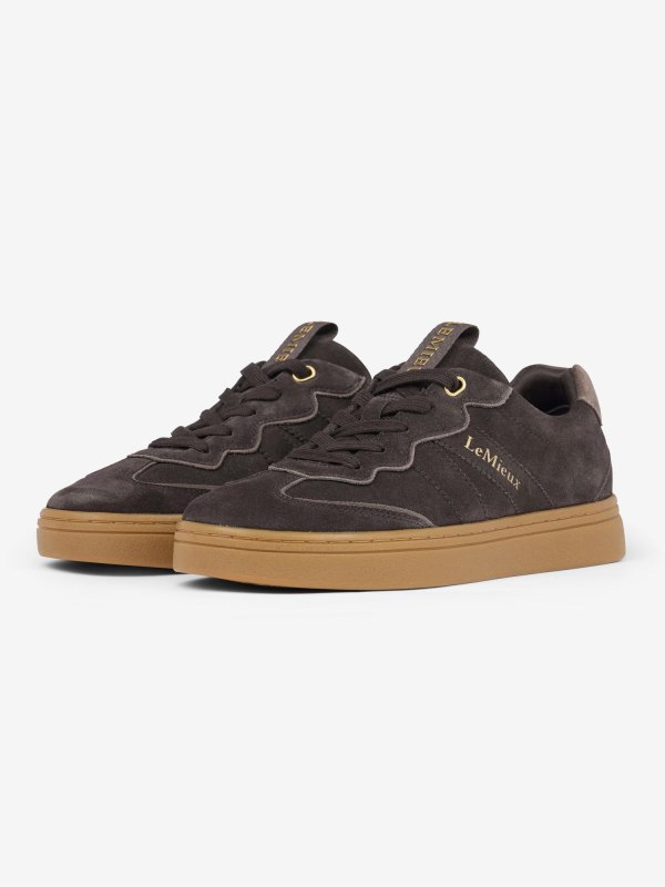 IT09349 product stockbridge suede trainer cocoa 09