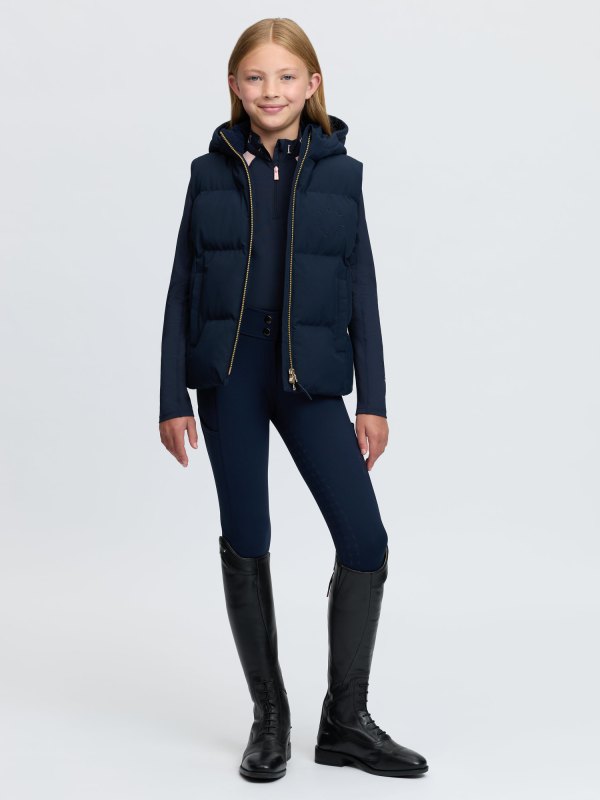 IT09471 studio youngriderjoeyhoodedgilet navy 007