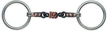 Shires Sweet Iron Copper Roller Snaffle