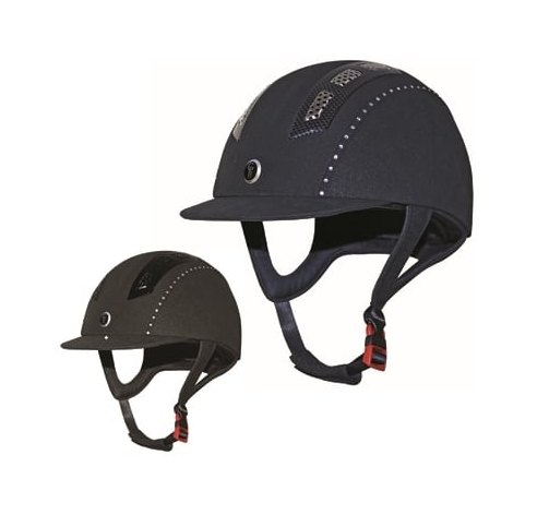 Gatehouse Chelsea Air Flow Pro Suedette Riding Hat With Crystals 