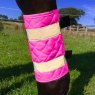 Horse's leg in High Vis wrap