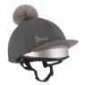 LeMieux LeMieux Pom Pom Hat Silk - Slate Grey