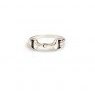 HiHo Silver HiHo Silver Sterling Silver Detailed Snaffle Ring