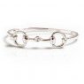 HiHo Silver HiHo Silver Exclusive Sterling Silver Double Snaffle Bracelet