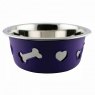 Weatherbeeta Weatherbeeta Non-Slip Stainless Silicone Bone Dog Bowl - Large