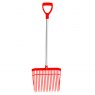 Red Gorilla Short Bedding Fork (D Handle)