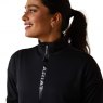 Ariat Ariat Breathe 1/2 Zip Sweatshirt - Black