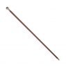 Country Direct Silver Ball Leather Show Cane