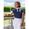 LeMieux LeMieux Young Rider Belle Show Shirt - Navy