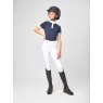 LeMieux LeMieux Young Rider Belle Show Shirt - Navy