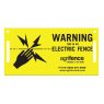 Agrifence Warning Sign 3Pk