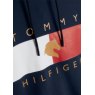 Tommy Hilfiger Tommy Hilfiger Tommy Flag Performance Hoodie - Desert Sky