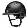 Charles Owen EQX Kylo Wide Peak Riding Hat - Black Matte/Black Gloss