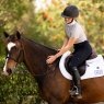 Charles Owen EQX Kylo Wide Peak Riding Hat - Black Matte/Black Gloss