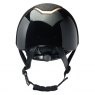 Charles Owen EQX Kylo Sparkly Riding Hat - Black Glossy/Rose Gold