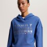 Tommy Hilfiger Tommy Hilfiger Paris Studded Logo Hoodie - Indigo Blue