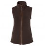 Holland Cooper Holland Cooper Country Fleece Gilet - Chocolate