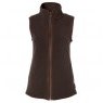 Holland Cooper Holland Cooper Country Fleece Gilet - Chocolate