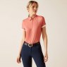 Ariat Ariat Bandera 1/4 Zip Polo - Faded Rose