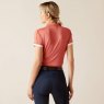 Ariat Ariat Bandera 1/4 Zip Polo - Faded Rose