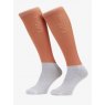 LeMieux LeMieux Competition Socks (2 Pack) - Apricot