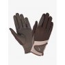 LeMieux LeMieux Pro Mesh Gloves - Brown/Fern