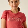Ariat Ariat Youth Saddle T-Shirt - Baked Apple
