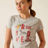 Ariat Ariat Youth Iconic Ride T-Shirt - Heather Grey