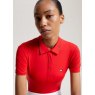 Tommy Hilfiger Tommy Hilfiger Harlem Logo Polo Shirt - Fierce Red