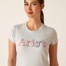 Ariat Ariat Saddle T-Shirt - Heather Grey