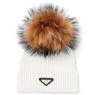 Holland Cooper Holland Cooper Burghley Bobble Hat - Cream