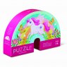 Hippychick Crocodile Creek Mini Puzzle - Sweet Unicorn