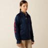 Ariat Ariat Youth Tek Team 1/2 Zip - Navy Heather