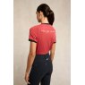 Holland Cooper Holland Cooper Chiltern Ringer Tee - Washed Red