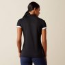 Ariat Ariat Bandera 1/4 Zip Polo - Black